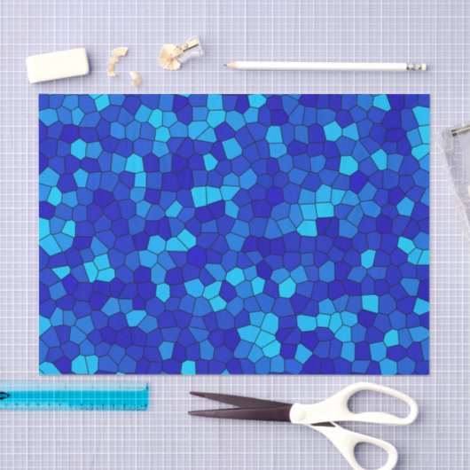 青 薄葉紙 (クラフト)