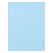 青、赤ちゃんの青いシャワー  テーブルクロス (正面)