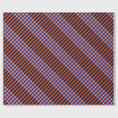 青、赤、クリームの各ストライプ ラッピングペーパー (フラット)