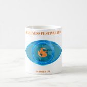 青-透明 コーヒーマグカップ (中央)