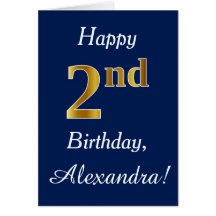 青、金ゴールドフェイク2回目の誕生日+名前をカスタムする