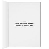 青、金ゴールドフェイク2回目の誕生日+名前をカスタムする (内側 (右))