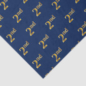 青、金ゴールドフェイク2番目（2番目）のイベントティッシュペーパー 薄葉紙 (詳細)