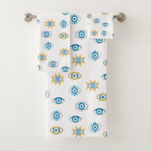 青、金ゴールド、白ギリシャ目マチパターン