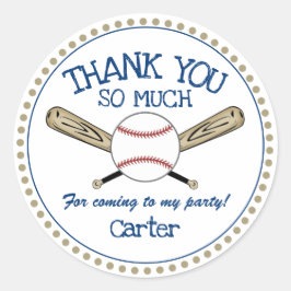 青|金 野球 テーマ ありがとう ラウンドシール