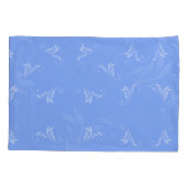 青(青) 枕カバー (裏面)