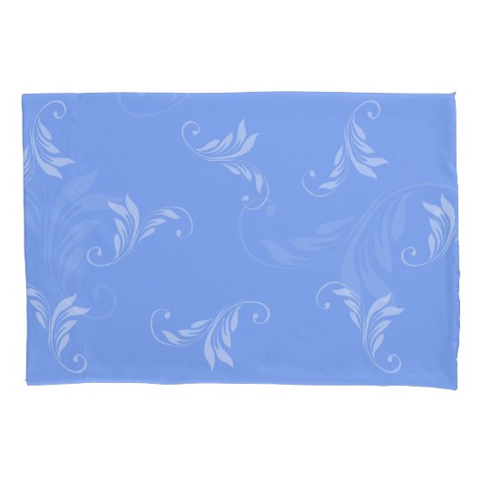 青(青) 枕カバー (正面)