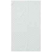 青、青、青、白い斑入り円のパターン テーブルクロス (正面)