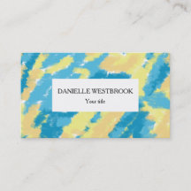 青、黄色およびオレンジ空パターン