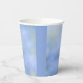 青 黄 抽象的なパロヴェルデの春の色彩 紙コップ (左)