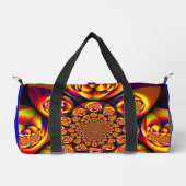 青、黄、金ゴールドミニ球 ダッフルバッグ (正面)