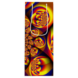 青、黄、金ゴールドミニ球 ワインギフトバッグ