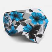 青（黒） ネクタイ (ロール)