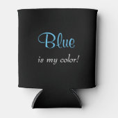 青（黒） 缶クーラー (正面)