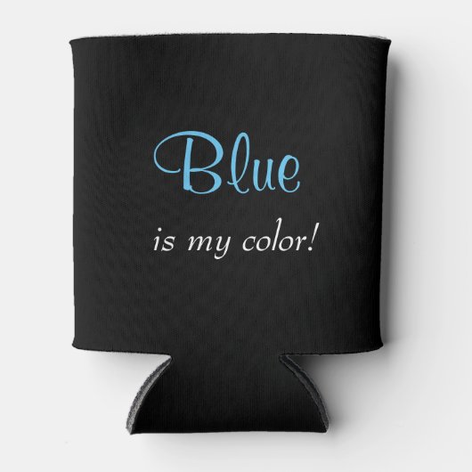 青（黒） 缶クーラー (正面)