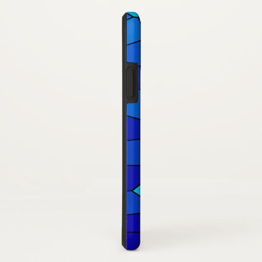 青 Case-Mate iPhoneケース (裏面/右)