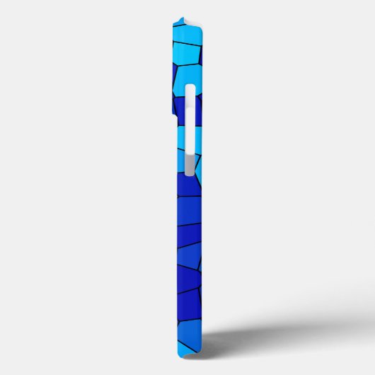 青 Case-Mate iPhoneケース (裏面 / 左)