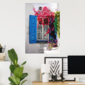 青(_S) ポスター (ホームオフィス)