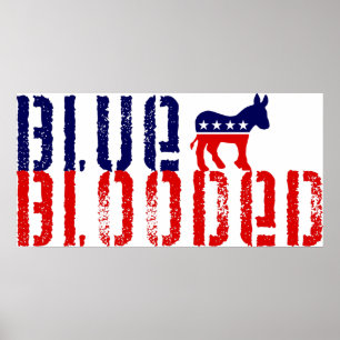 青blooded民主主義者 ポスター