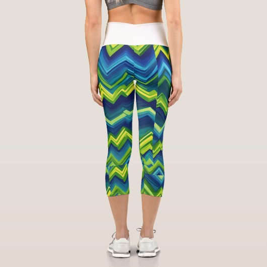 青n緑 カプリレギンス (裏面)