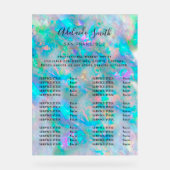 青opal美しいサロン価格表 アクリルサイン (正面)