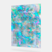 青opal美しいサロン価格表 アクリルサイン (傾斜)