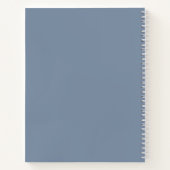 青Our Bucket List Cooles Keepsake Journal ノートブック (裏面)