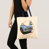 青TR4 トートバッグ (正面(商品))