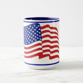 青USA マグカップ (中央)