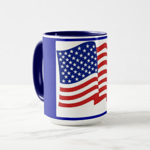 青USA マグカップ