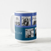 青We愛のおじいちゃん6枚フォトマグカップ コーヒーマグカップ (正面左)