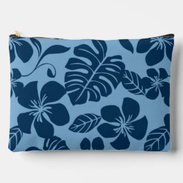 青x 2のピンクビキニ模様 アクセサリーポーチ