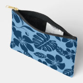 青x 2のピンクビキニ模様 アクセサリーポーチ (見開き)