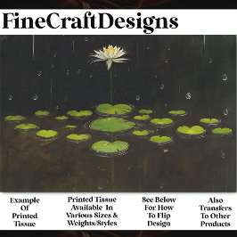 静お洒落かなリリイ池BP5Bデコページ 薄葉紙