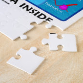 静かがあって下さい! 消音装置のRNAの内部(分子生物学) ジグソーパズル (側面)