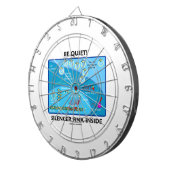 静かがあって下さい! 消音装置のRNAの内部(分子生物学) ダーツボード (正面右)