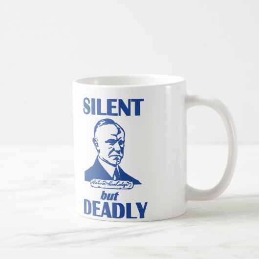 静かしかし恐しく コーヒーマグカップ (右)