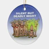 静かでしかし致命的な夜 セラミックオーナメント (左)
