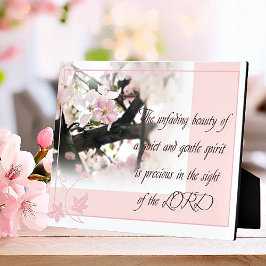 静かで優しい霊垢 フォトプラーク