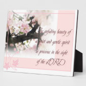 静かで優しい霊垢 フォトプラーク (側面)