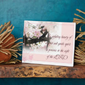 静かで優しい霊垢 フォトプラーク (側面)