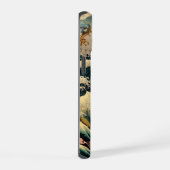 静かで夢のような日本のアートフォンケース iPhone 15ケース (右側面)