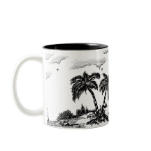 静かで孤独な海だが、まだ飲み物がある