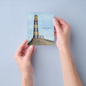 静かで孤独な灯台 チラシ (手)