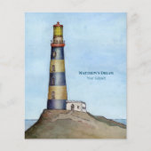 静かで孤独な灯台 チラシ (正面)