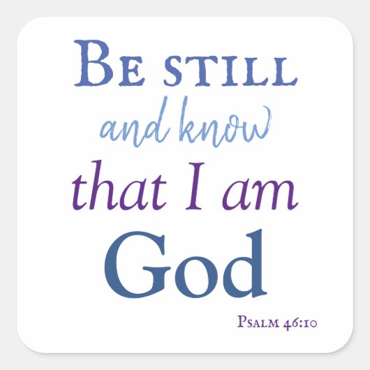 静かで知っている素敵 スクエアシール (正面)