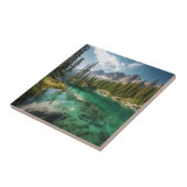 静かで自然な風景陶磁器タイル タイル (側面)