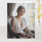 静かなつながりカード カード (黄色い花)