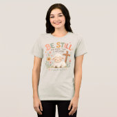 静かなる神 トライブレンドTシャツ (正面全面)
