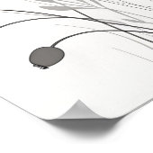 静かなエレガンス ポスター (角)